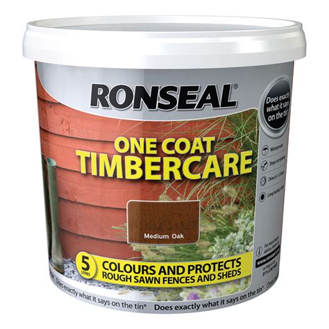 ronseal one coat medium oak.